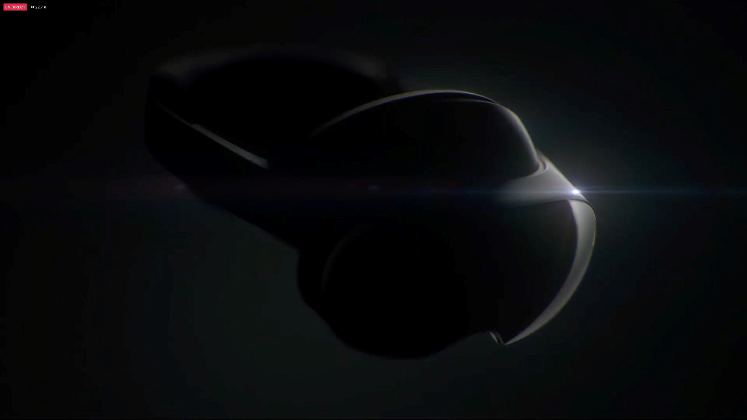 Visual del auricular Cambria VR.