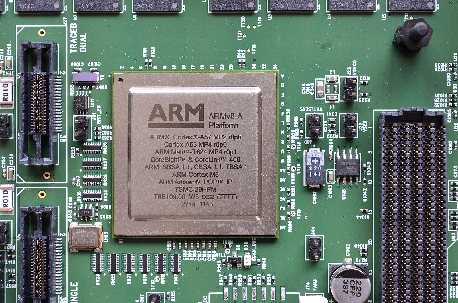 Un chip ARM.