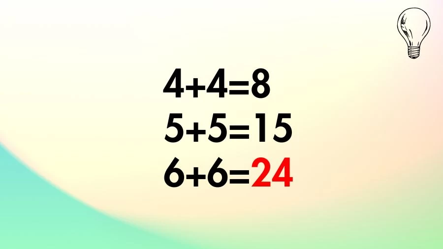 Prueba de Inteligencia con Acertijos: Si 4+4=8, 5+5=15, 6+6=?