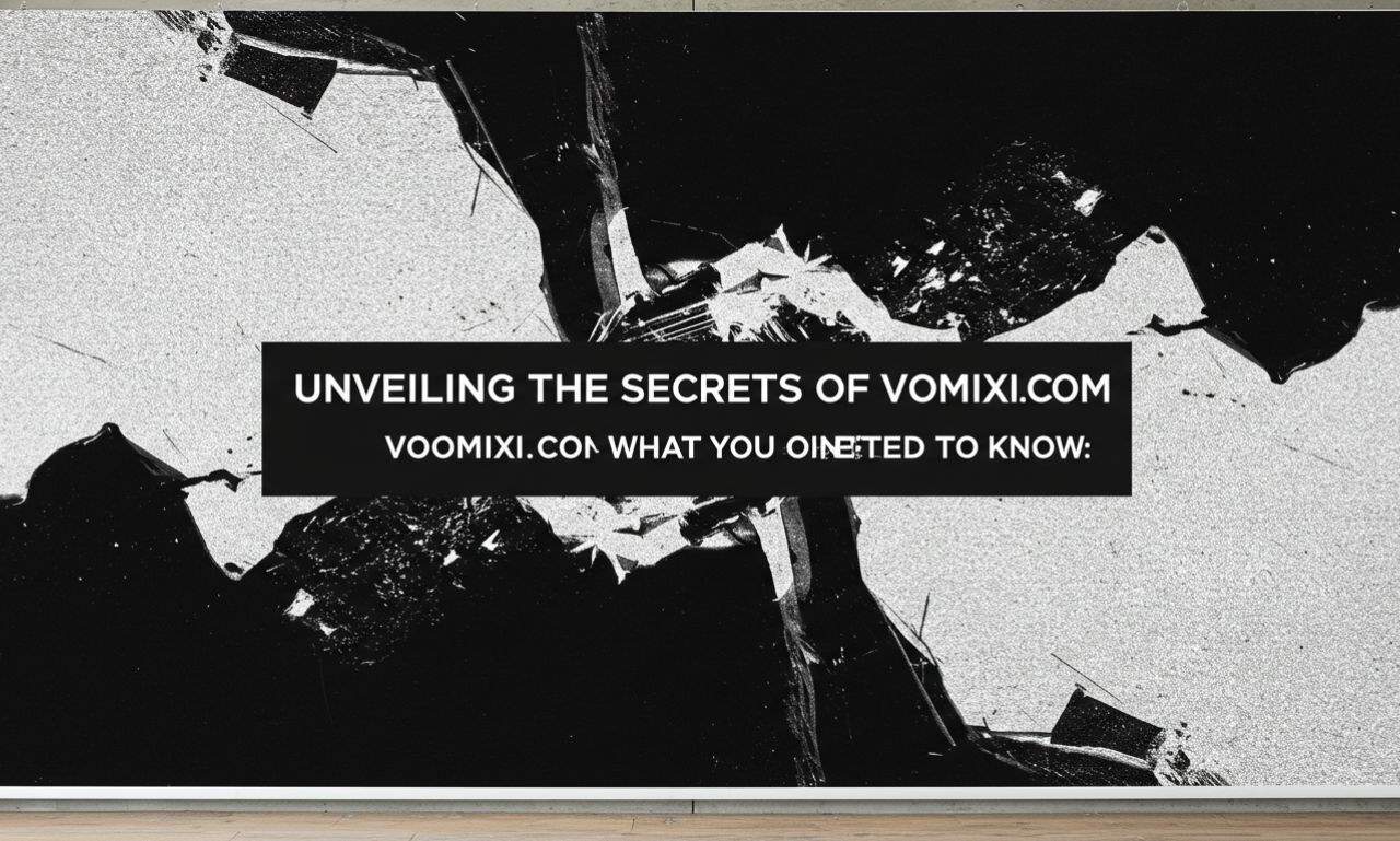 Unveiling the Secrets of voomixi com: What You Need to Know