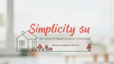 simpcity su: The Allure of Simple Living in a Complex World
